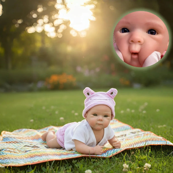 13-inch Full Silicone Reborn Baby Girl