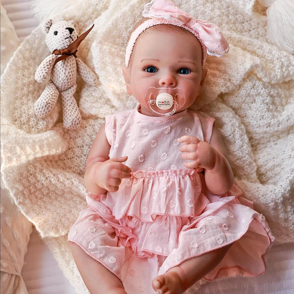 18-inch Silicone Reborn Baby Girl Doll