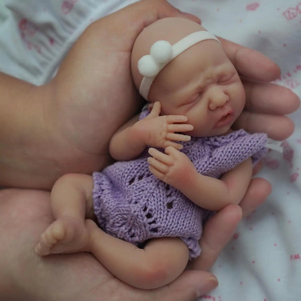 7-inch Silicone Reborn Baby Boy Doll